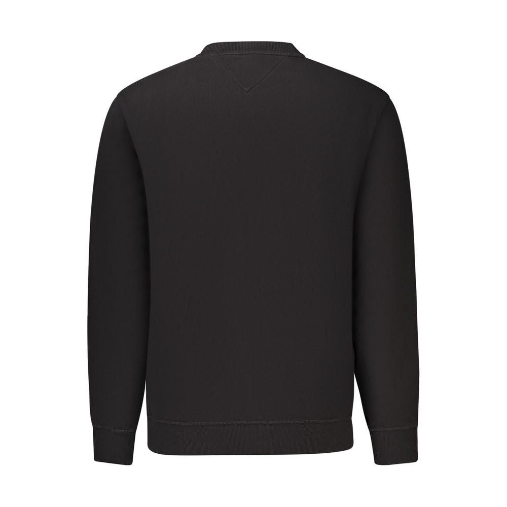 Tommy Hilfiger Schwarzer Baumwoll-Sweatshirt