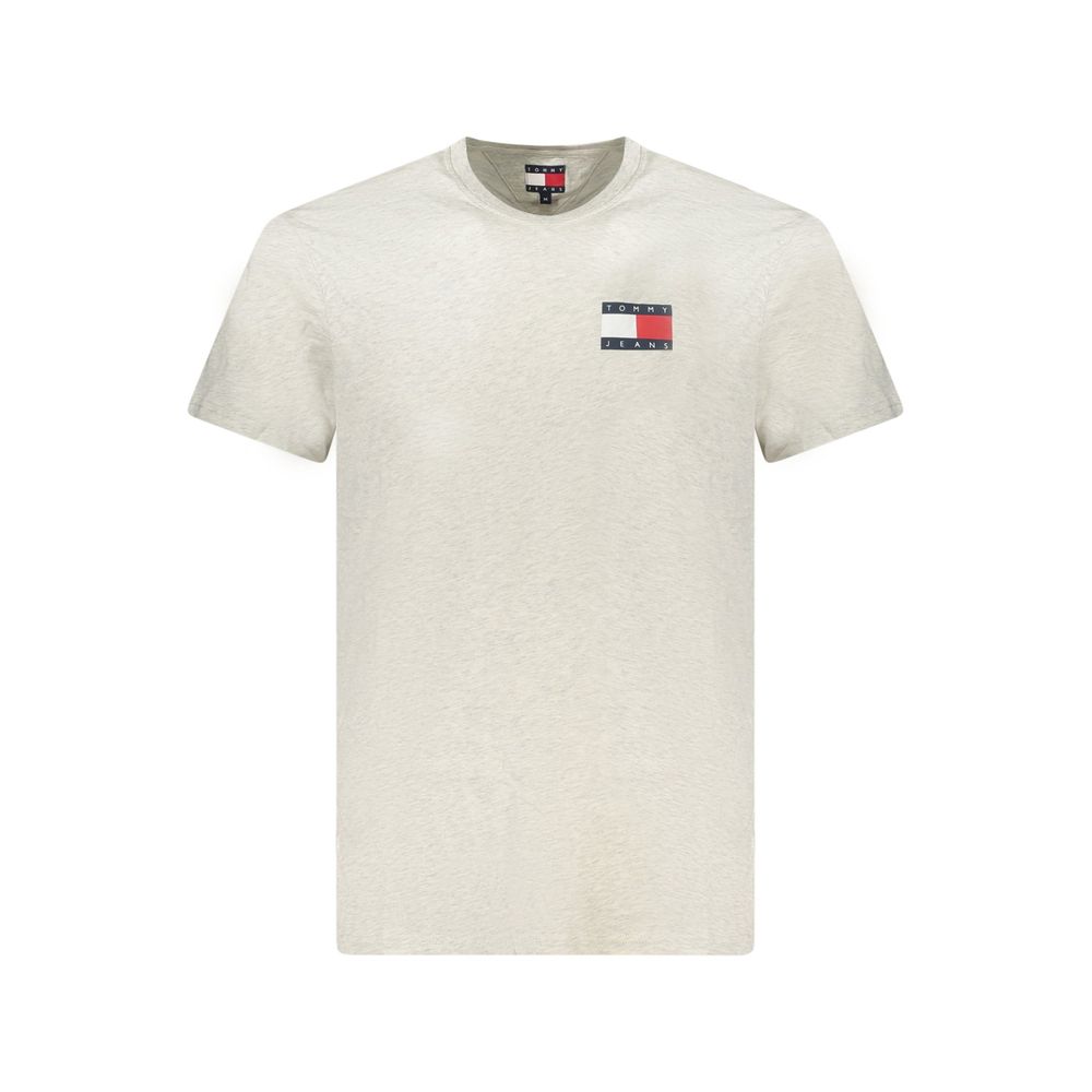 Tommy Hilfiger Grigio Baumwoll-T-Shirt für Herren