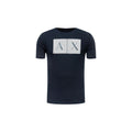 Armani Exchange Weißes Herren-T-Shirt aus Baumwolle