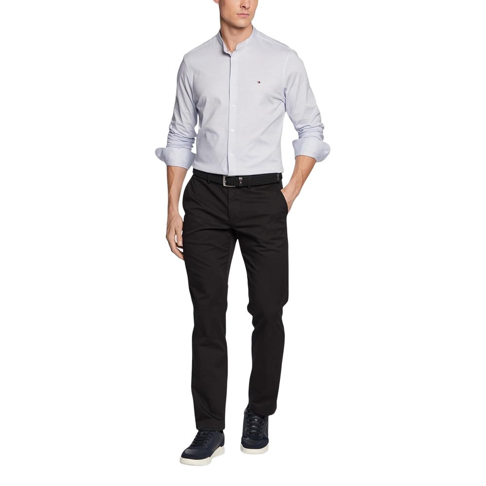 Tommy Hilfiger Schwarze Freizeithose aus recycelter Baumwolle