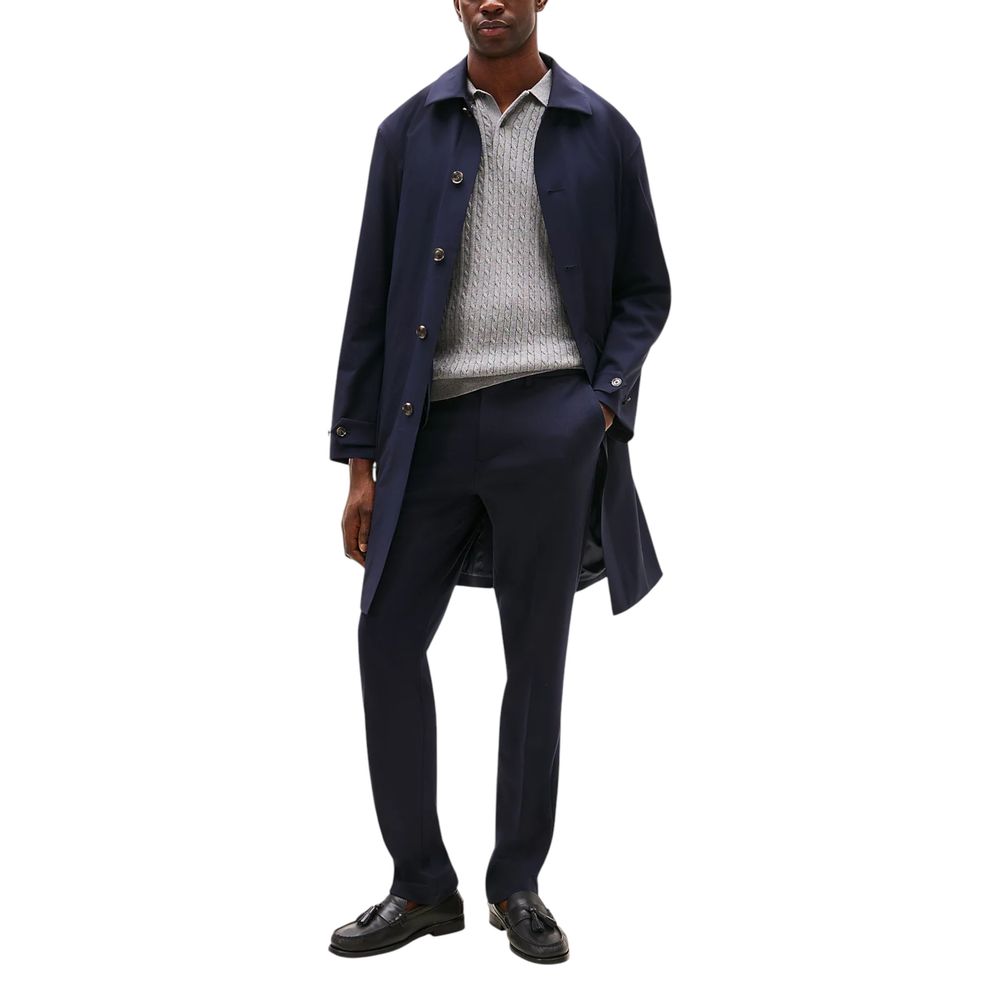 Tommy Hilfiger Blaue Anzughose aus recyceltem Polyester