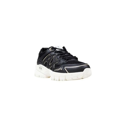 Armani Exchange Damen-Sneaker aus Kunstleder und Textil in Bicolor – Sportlich & Modern