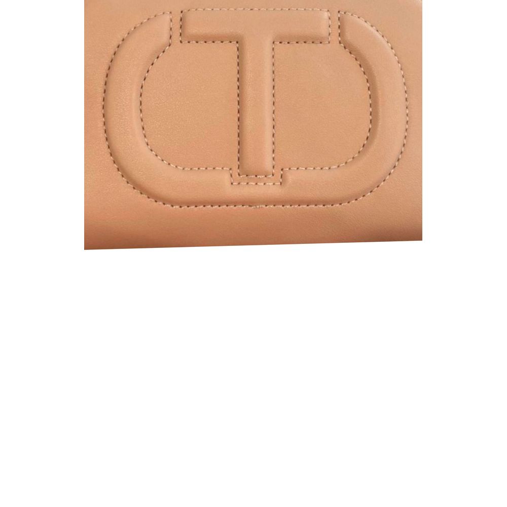 Twinset Pinke Kunstleder-Umhängetasche für Damen