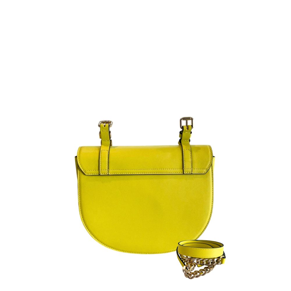 Twinset Zweifarbige Crossbody-Tasche aus Polyethylen