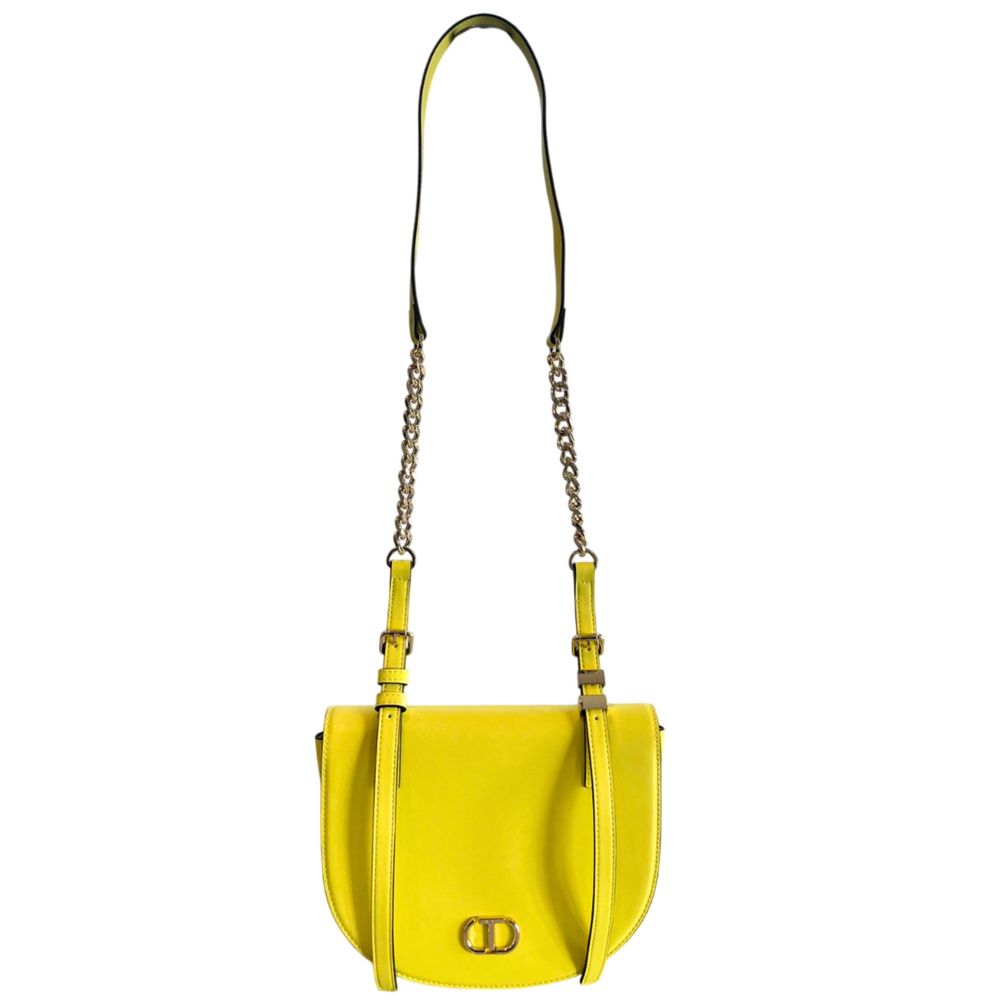 Twinset Zweifarbige Crossbody-Tasche aus Polyethylen