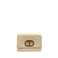 Twinset Beige PU Damen Umhängetasche