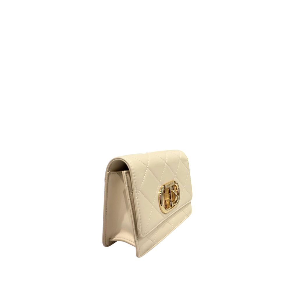 Twinset Beige PU Damen Umhängetasche