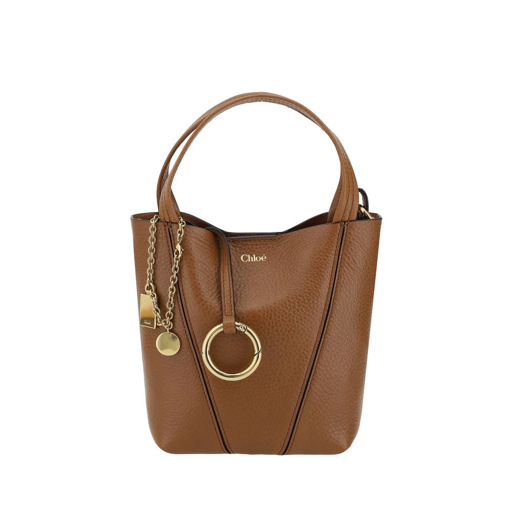 Chloé Braune Kalbsleder Bos Taurus Schultertasche