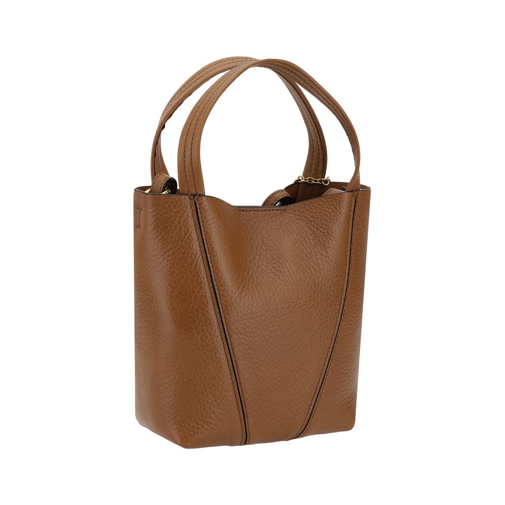 Chloé Braune Kalbsleder Bos Taurus Schultertasche