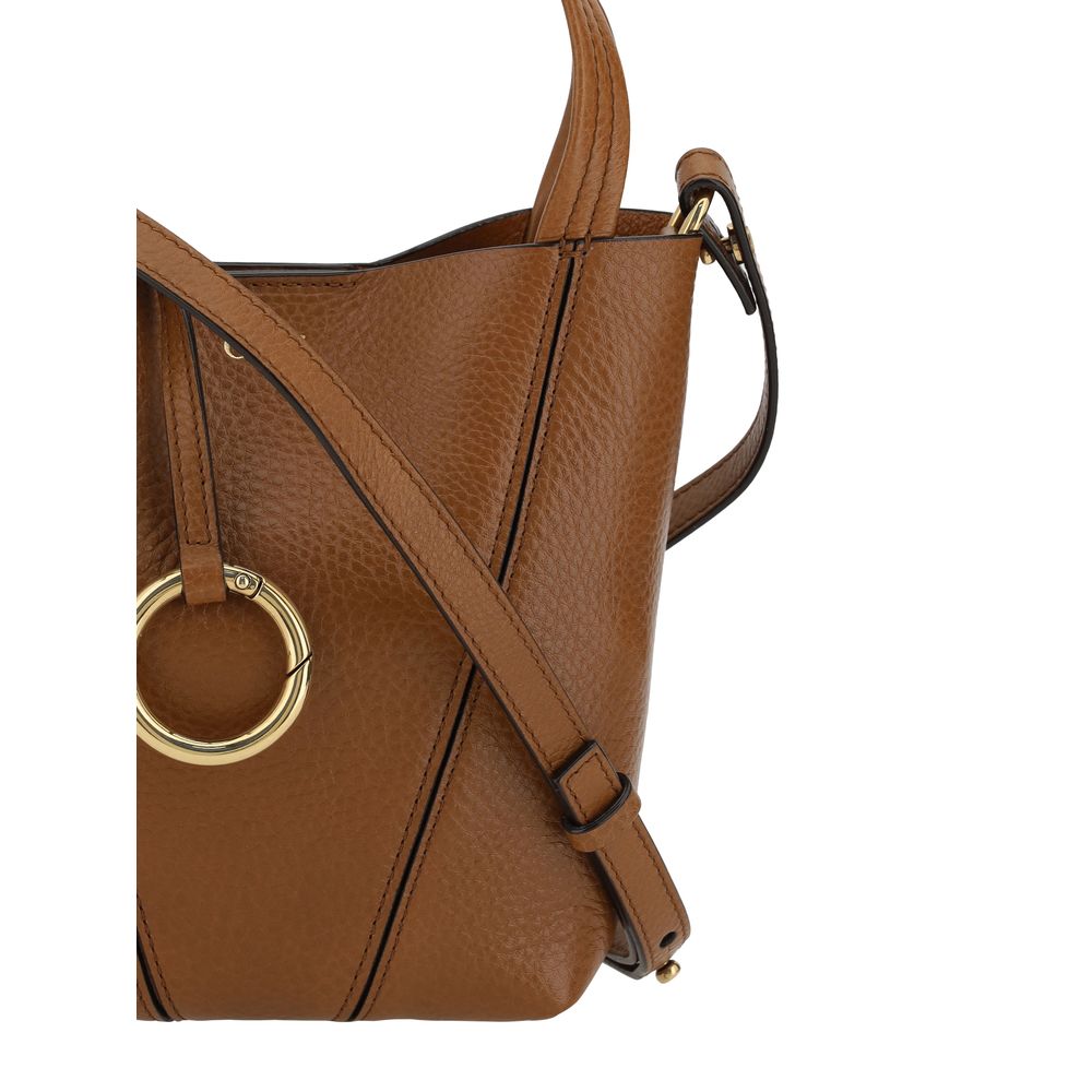 Chloé Braune Kalbsleder Bos Taurus Schultertasche