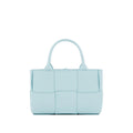 Bottega Veneta Blaue Lammleder-Tragetasche