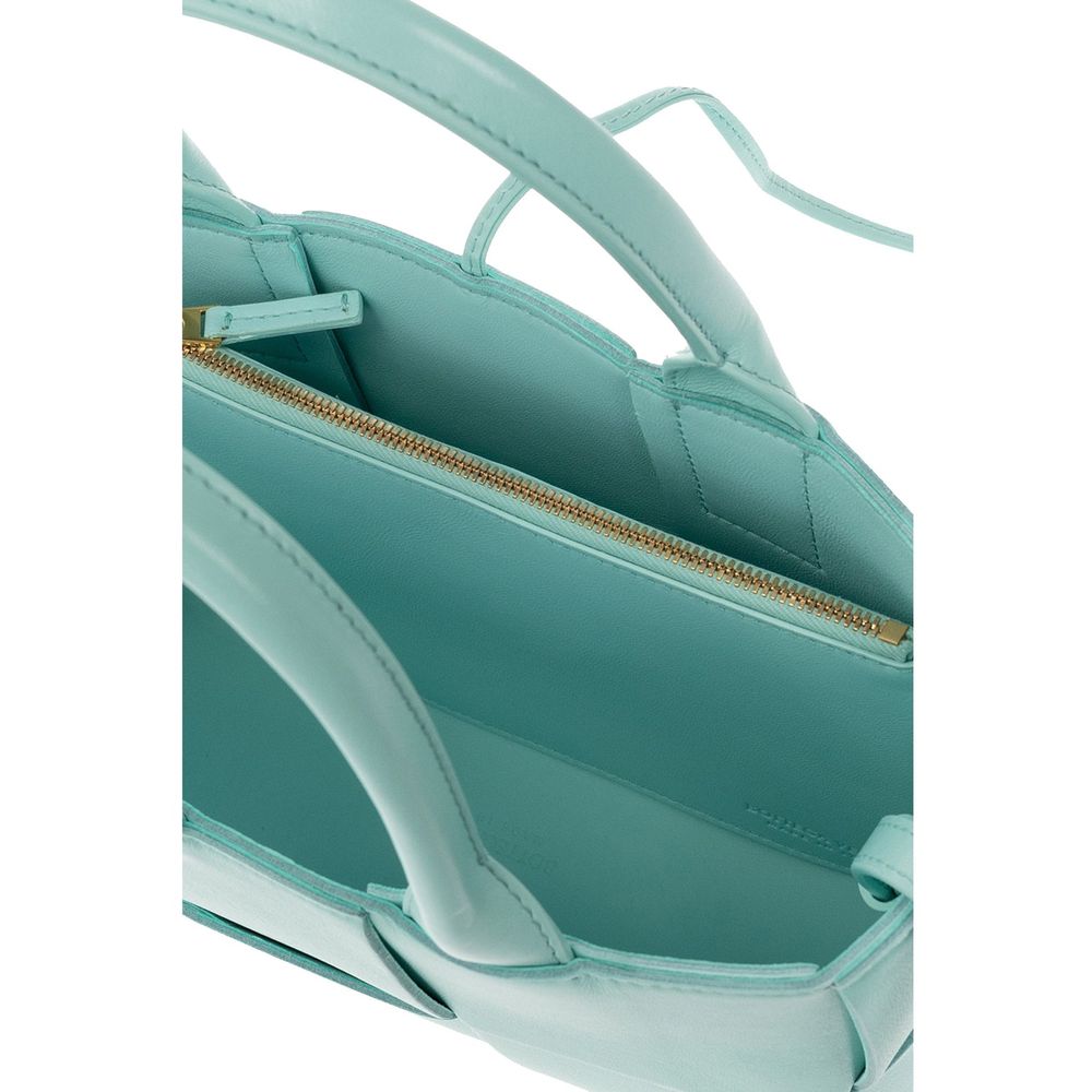Bottega Veneta Blaue Lammleder-Tragetasche