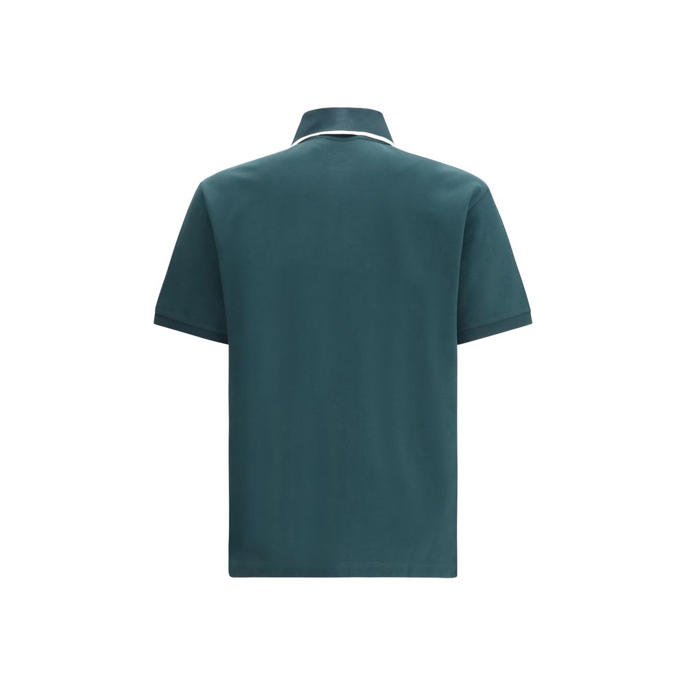Gucci Bicolor Cotton Polo Shirt