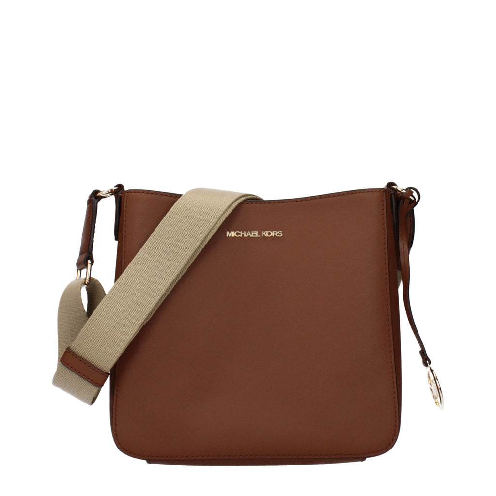 Braune Leder Schultertasche