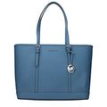 Michael Kors Schultertasche aus blauem Leder