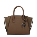 Braune Lederhandtasche