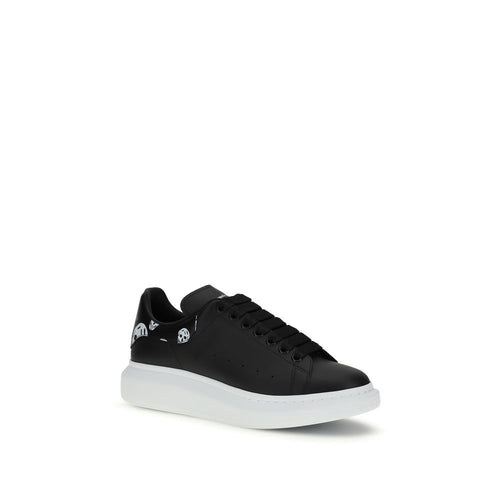 Alexander McQueen Schwarze Bos Taurus Kalbsleder Chunky Sneaker