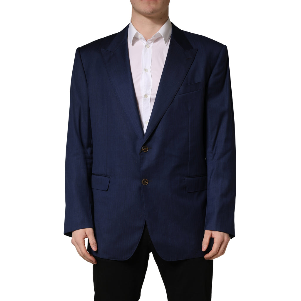 Dolce & Gabbana Blauer Sakko mit 2 Knöpfen