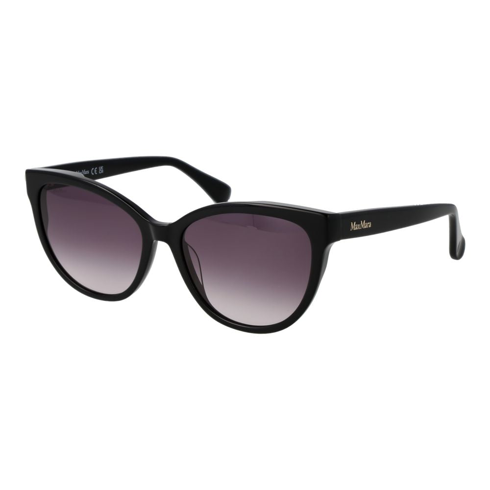 Max Mara Schwarze Sonnenbrille aus Acetat