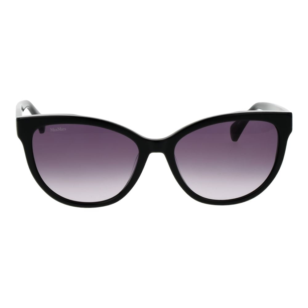 Max Mara Schwarze Sonnenbrille aus Acetat