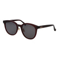 Max Mara Sonnenbrille aus Burgunderrotem Acetat
