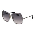 Max Mara Graue Sonnenbrille aus Metall