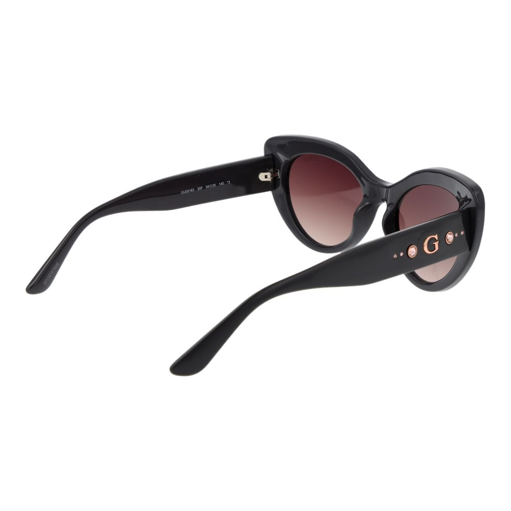 Graue Sonnenbrille aus Kunststoff