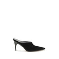 Balenciaga Schwarze Mules aus Wildleder