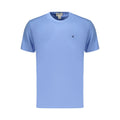 Calvin Klein Hellblaues Herren-T-Shirt aus Baumwolle