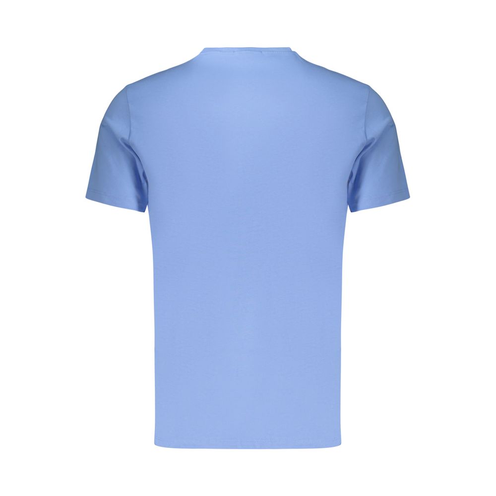 Calvin Klein Hellblaues Herren-T-Shirt aus Baumwolle
