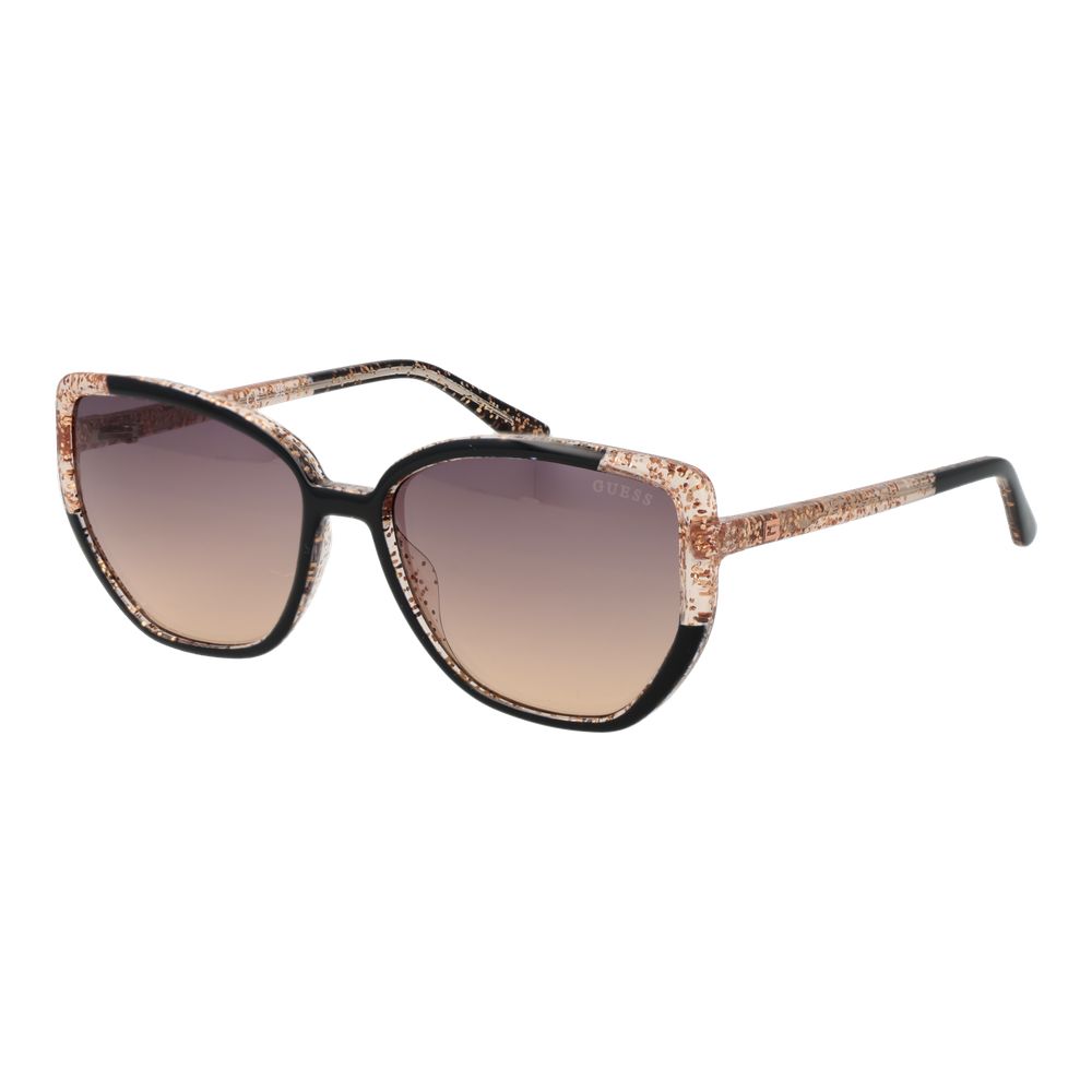 Schwarze Sonnenbrille aus Kunststoff