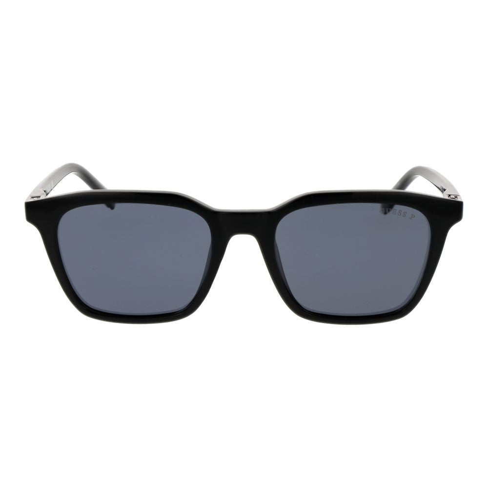 Guess Herren-Sonnenbrille aus schwarzem Kunststoff – Modernes Design.