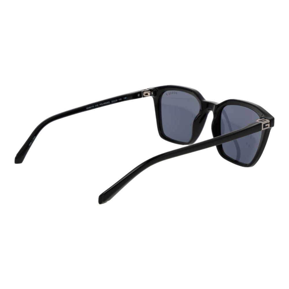 Guess Herren-Sonnenbrille aus schwarzem Kunststoff – Modernes Design.