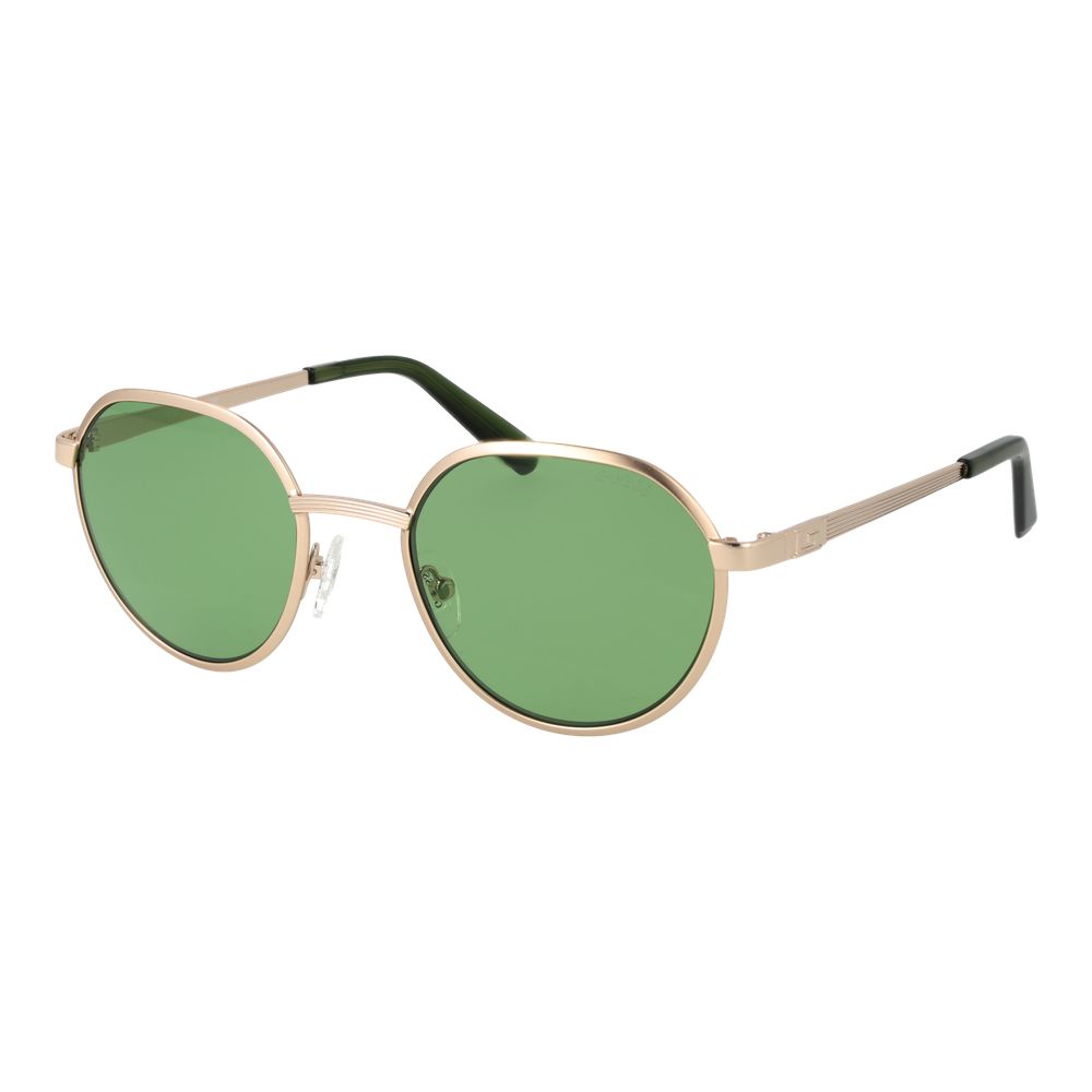 Guess Herren-Sonnenbrille aus goldfarbenem Metall – Stilvoll & Elegant.
