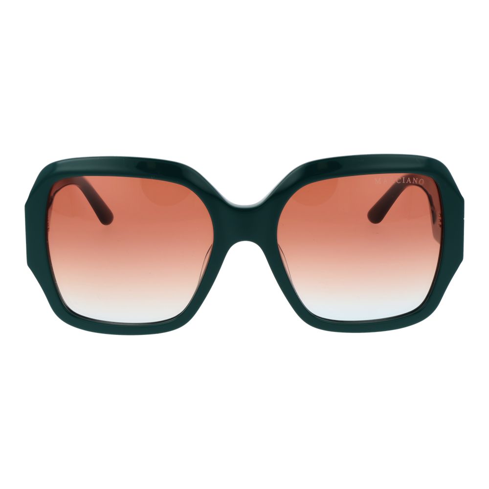 Guess Damen-Sonnenbrille aus türkisfarbenem Acetat – Stilvoll & Modern.