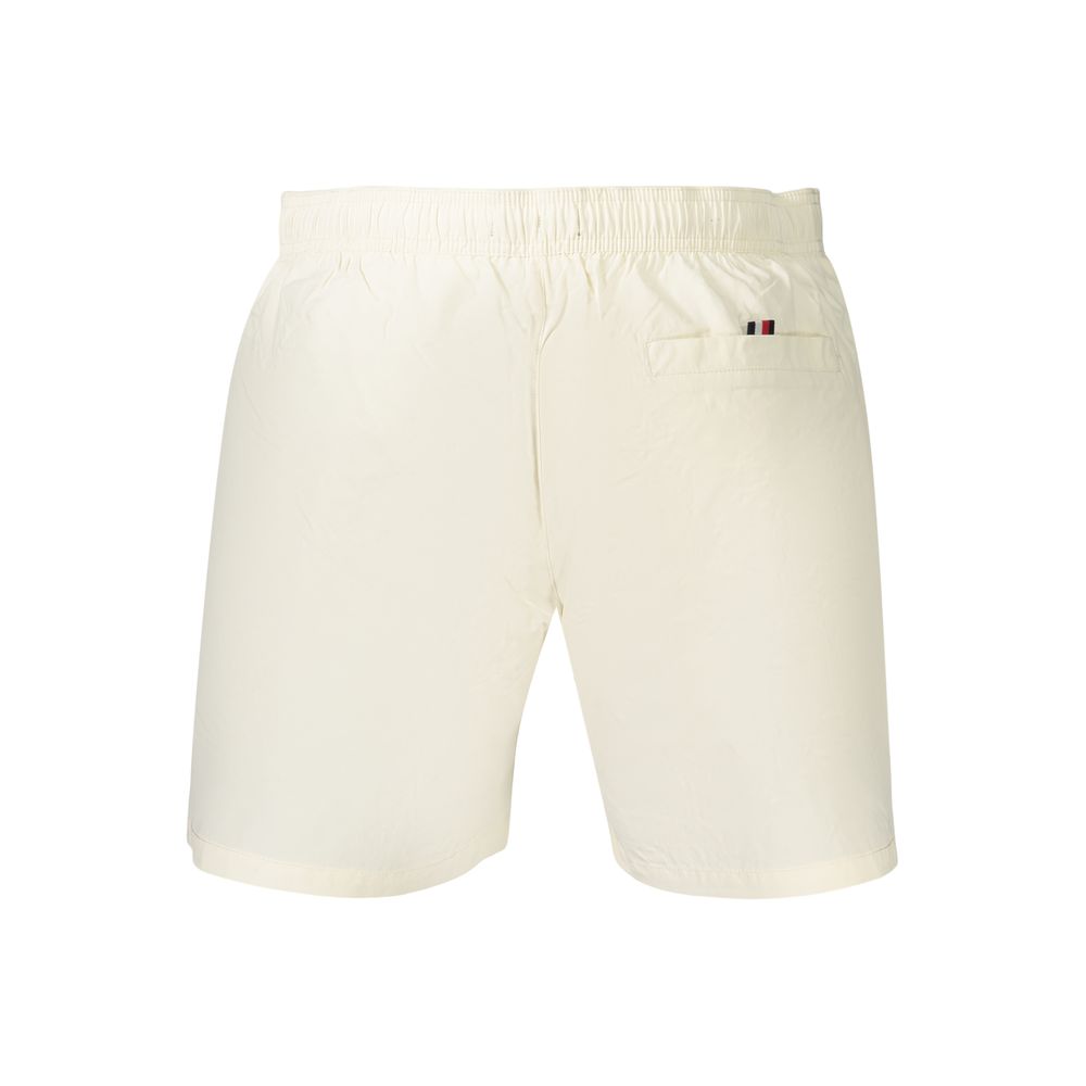 Beige Polyester Herren-Badeshorts