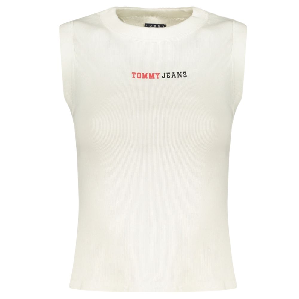 Tommy Hilfiger Weißes Baumwoll-Tanktop für Damen