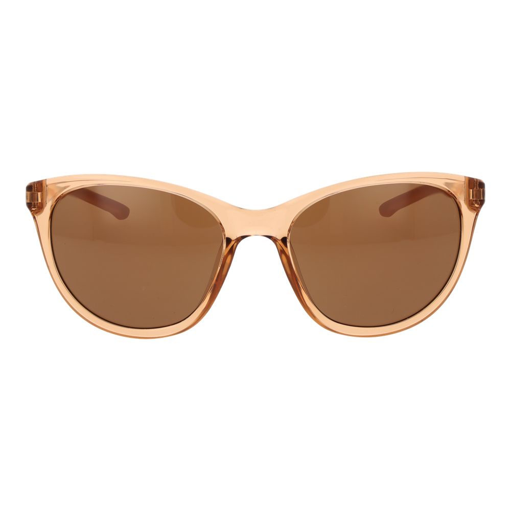 Beige Kunststoff-Sonnenbrille