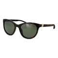 Braune Sonnenbrille aus Kunststoff
