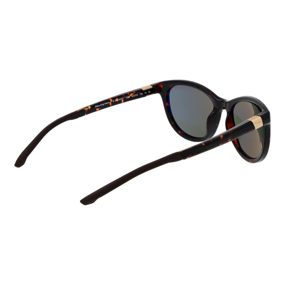 Braune Sonnenbrille aus Kunststoff