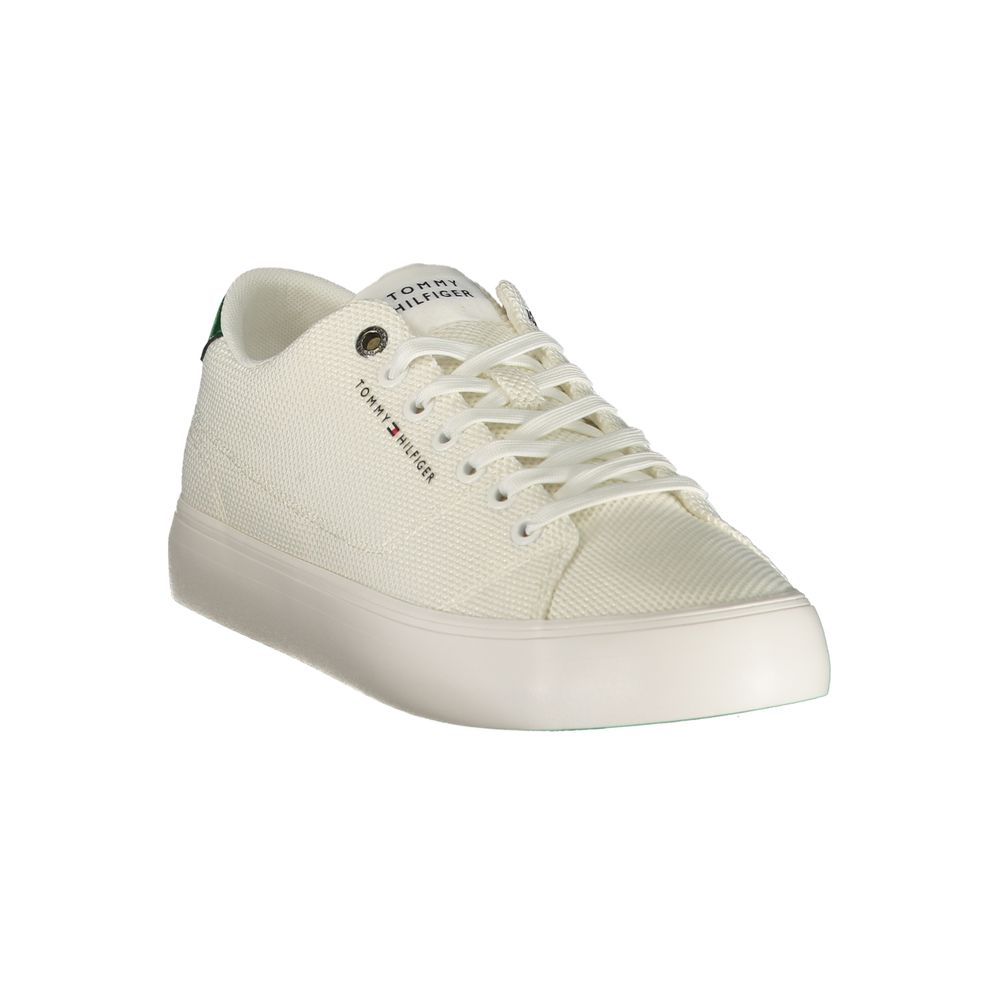 Tommy Hilfiger Bianco Polyester Herren-Sneaker
