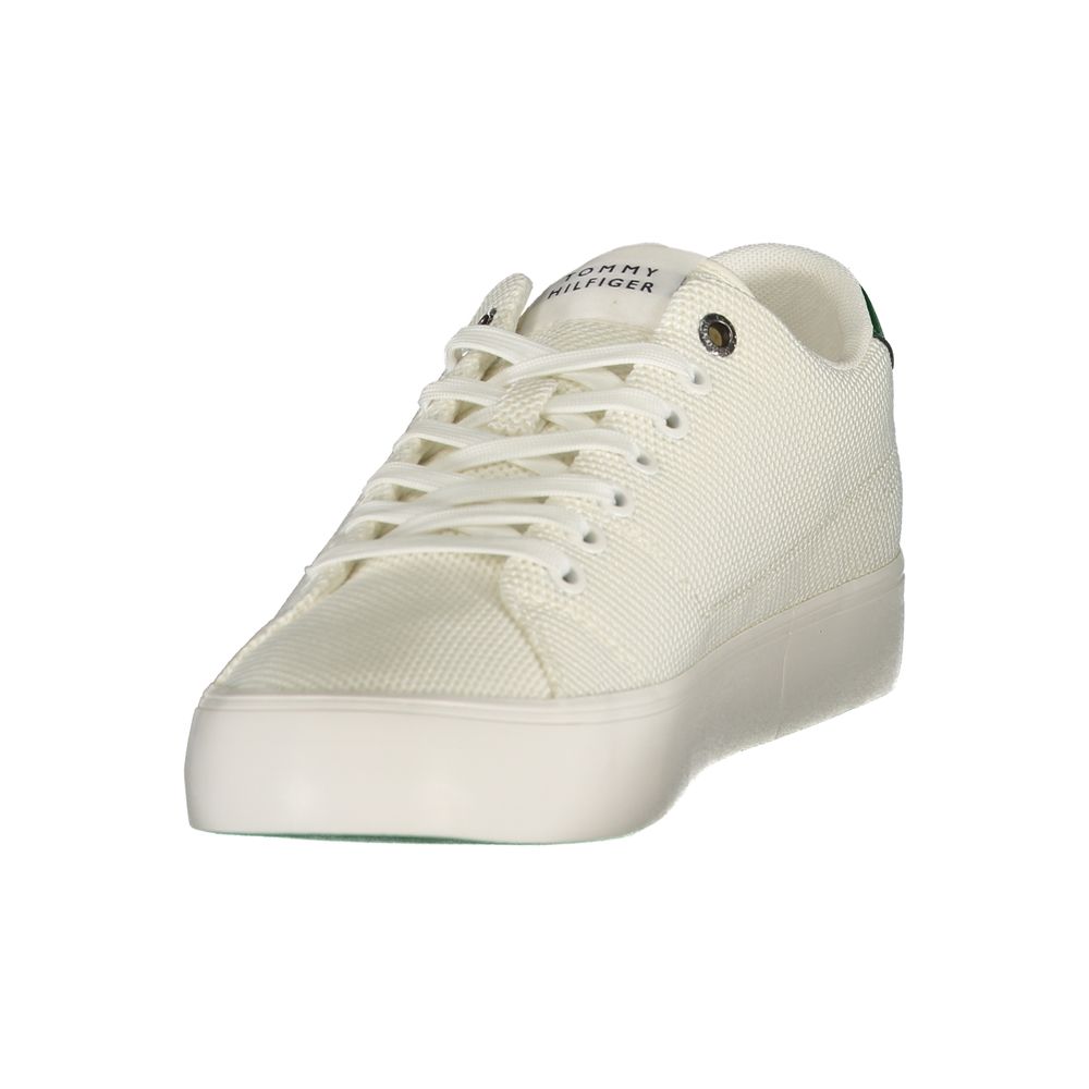 Tommy Hilfiger Bianco Polyester Herren-Sneaker