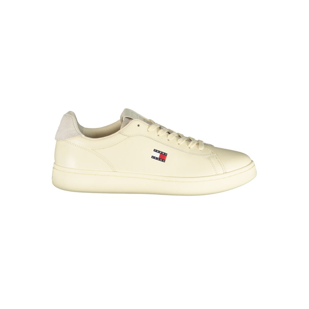 Tommy Hilfiger Herren-Sneaker aus weißem Polyurethan