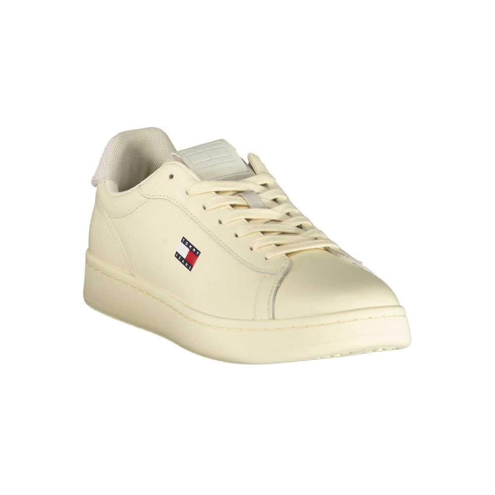 Tommy Hilfiger Herren-Sneaker aus weißem Polyurethan