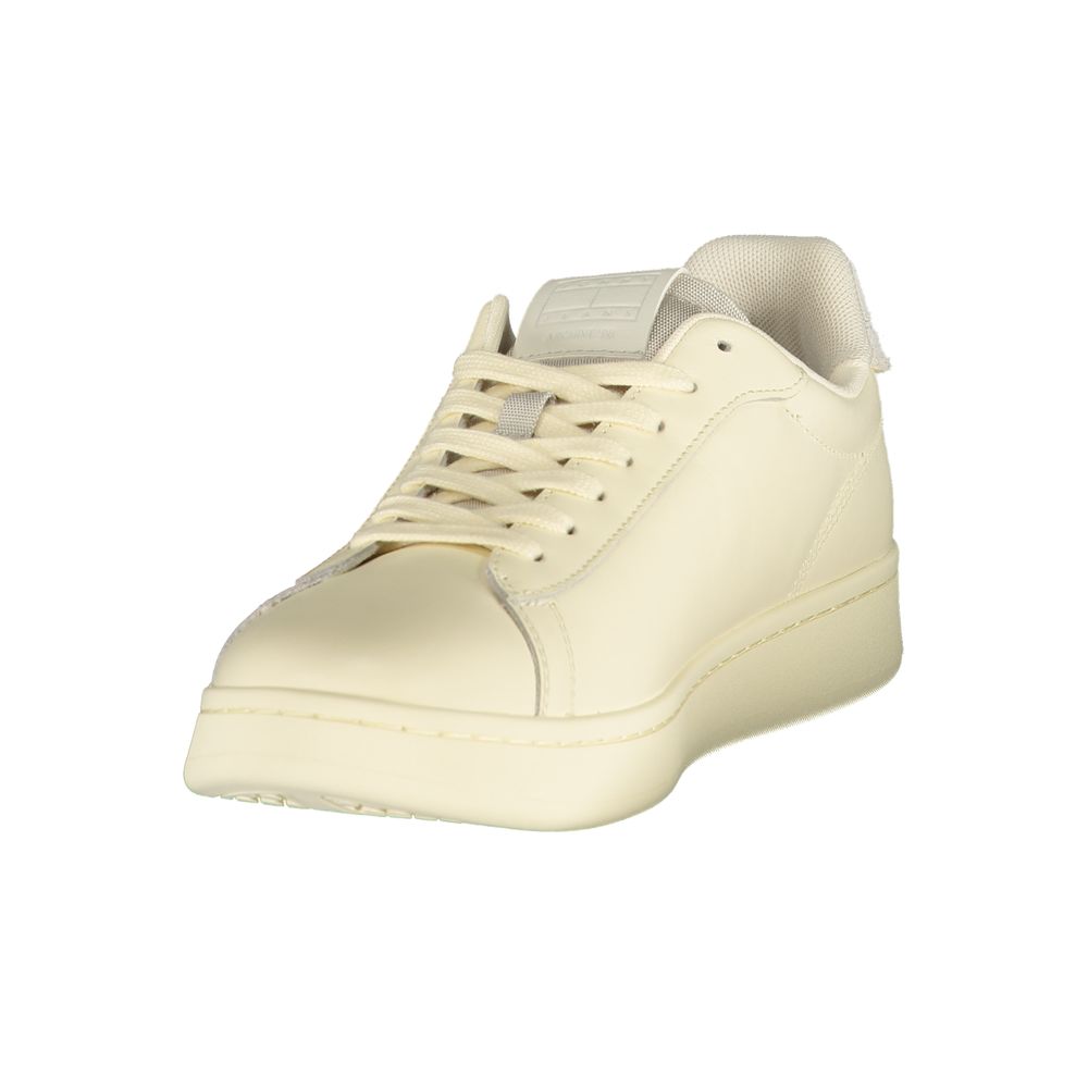 Tommy Hilfiger Herren-Sneaker aus weißem Polyurethan