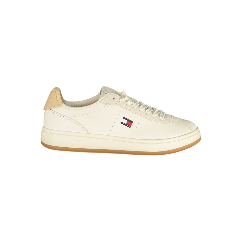 Tommy Hilfiger Beige Polyurethan-Sneaker für Damen