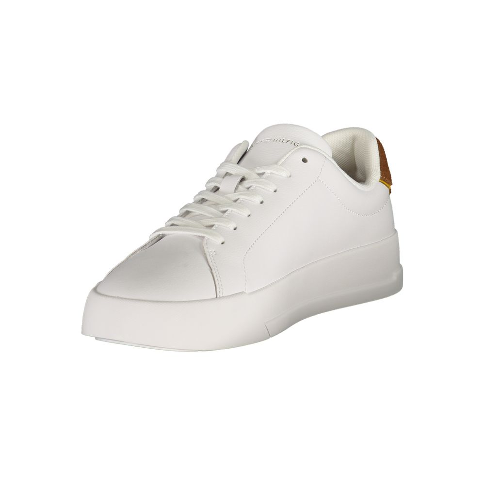 Tommy Hilfiger Sneaker aus weißem Polyester