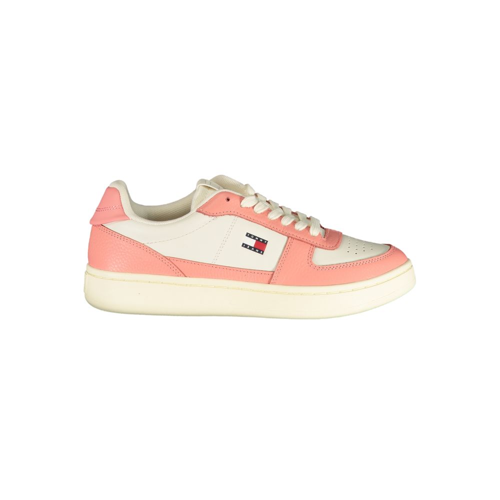 Tommy Hilfiger Weiße Sneaker aus Polyester