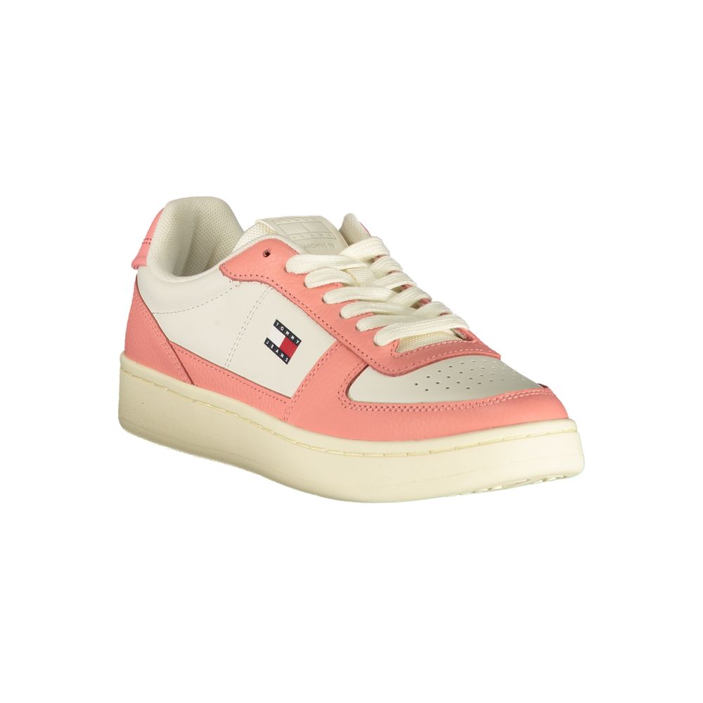 Tommy Hilfiger Weiße Sneaker aus Polyester