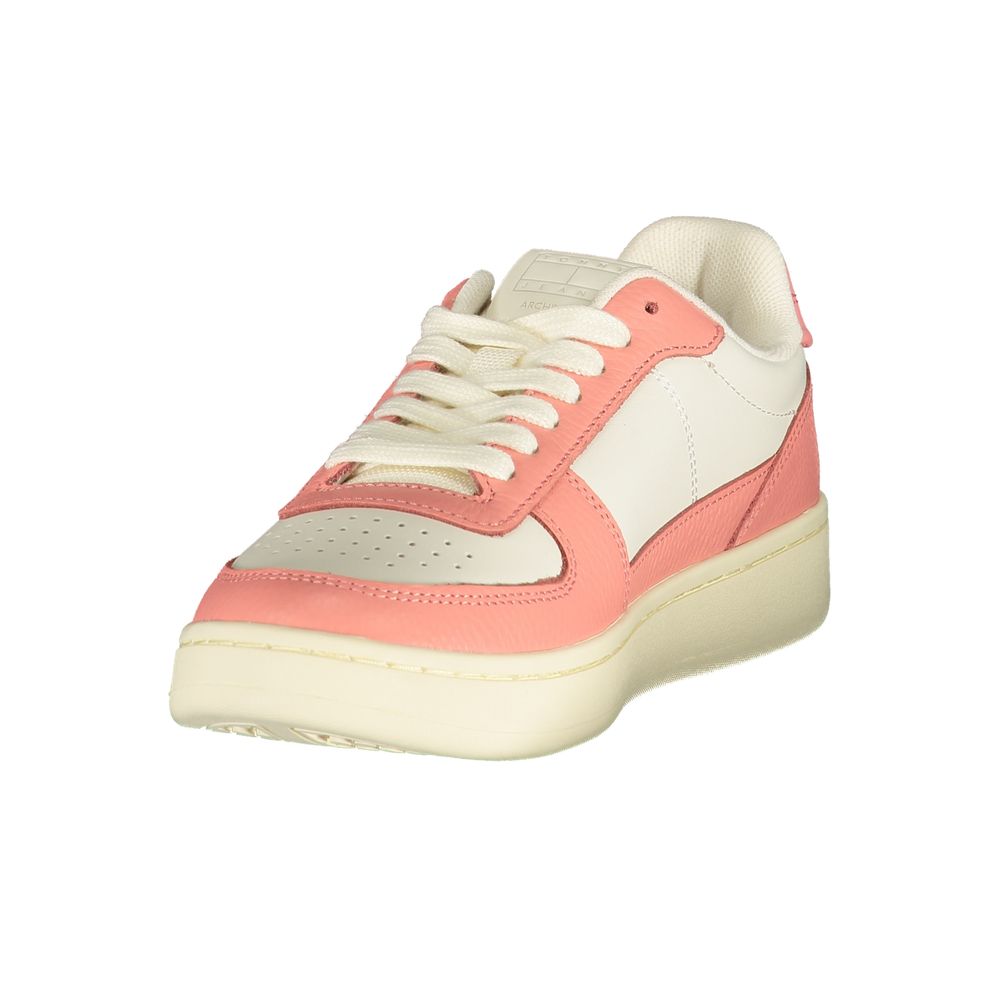 Tommy Hilfiger Weiße Sneaker aus Polyester